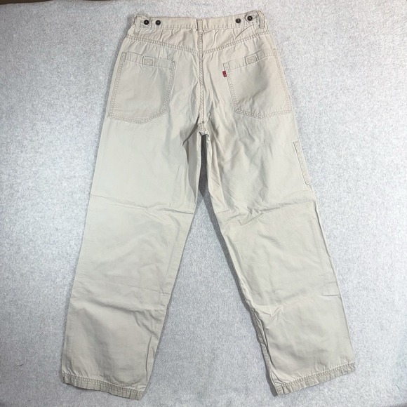 Vintage 90s Y2K Levis 578 Red Tab Cargo Pants Mens 36x34 Fits 34x33 BAGGY Loose - Picture 3 of 7